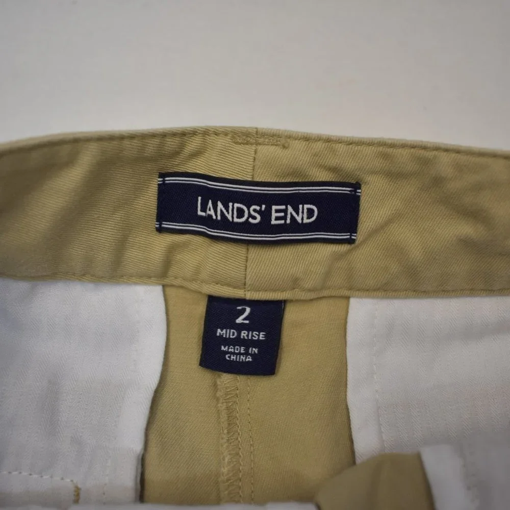 LAND'S END  CHINO MID RISE 5